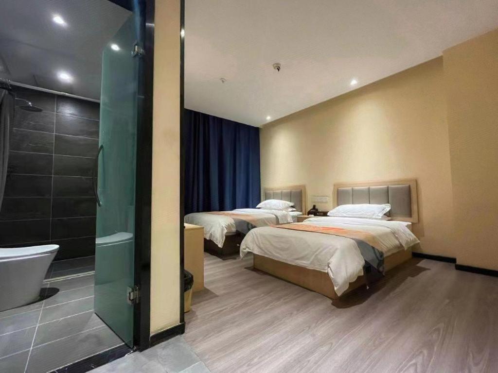 Shell Hotel Shanxi Xinzhou Wuning County Fengwu Square Ningwu Exterior photo